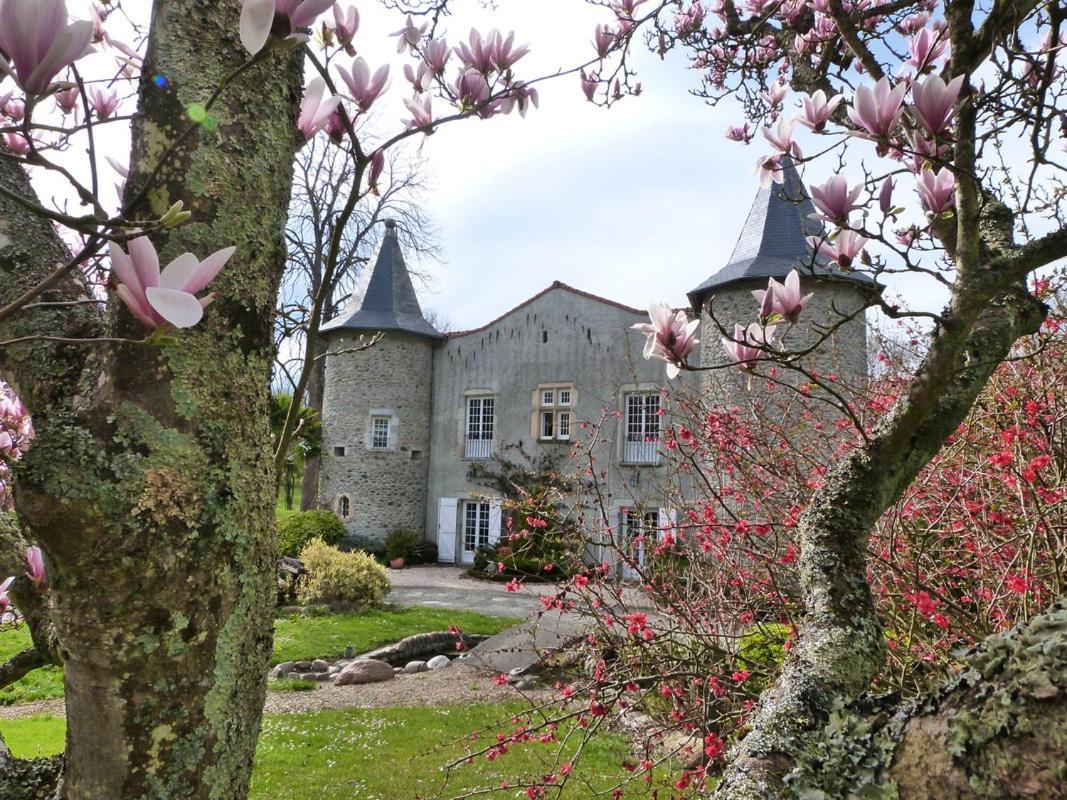 Chateau De Vidaussan Labroquere Bagian luar foto