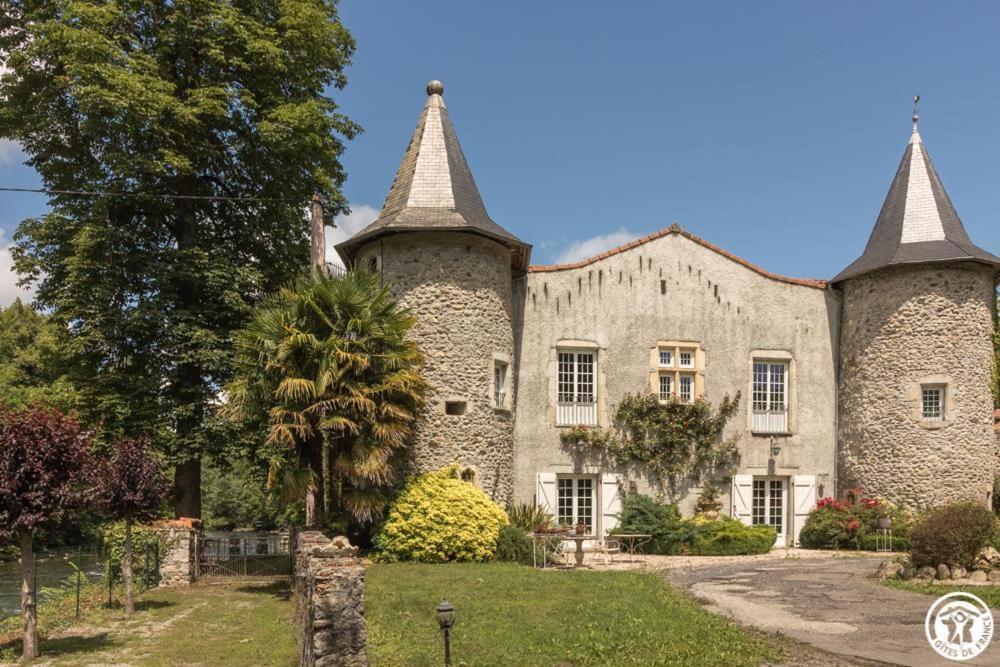 Chateau De Vidaussan Labroquere Bagian luar foto